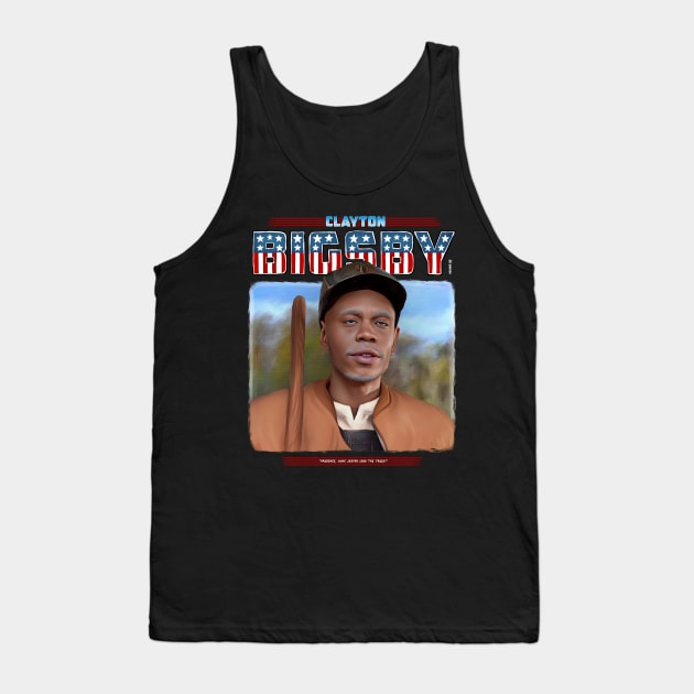 Chappelle Show - Clayton Bigsby Tank Top by Art Simpson